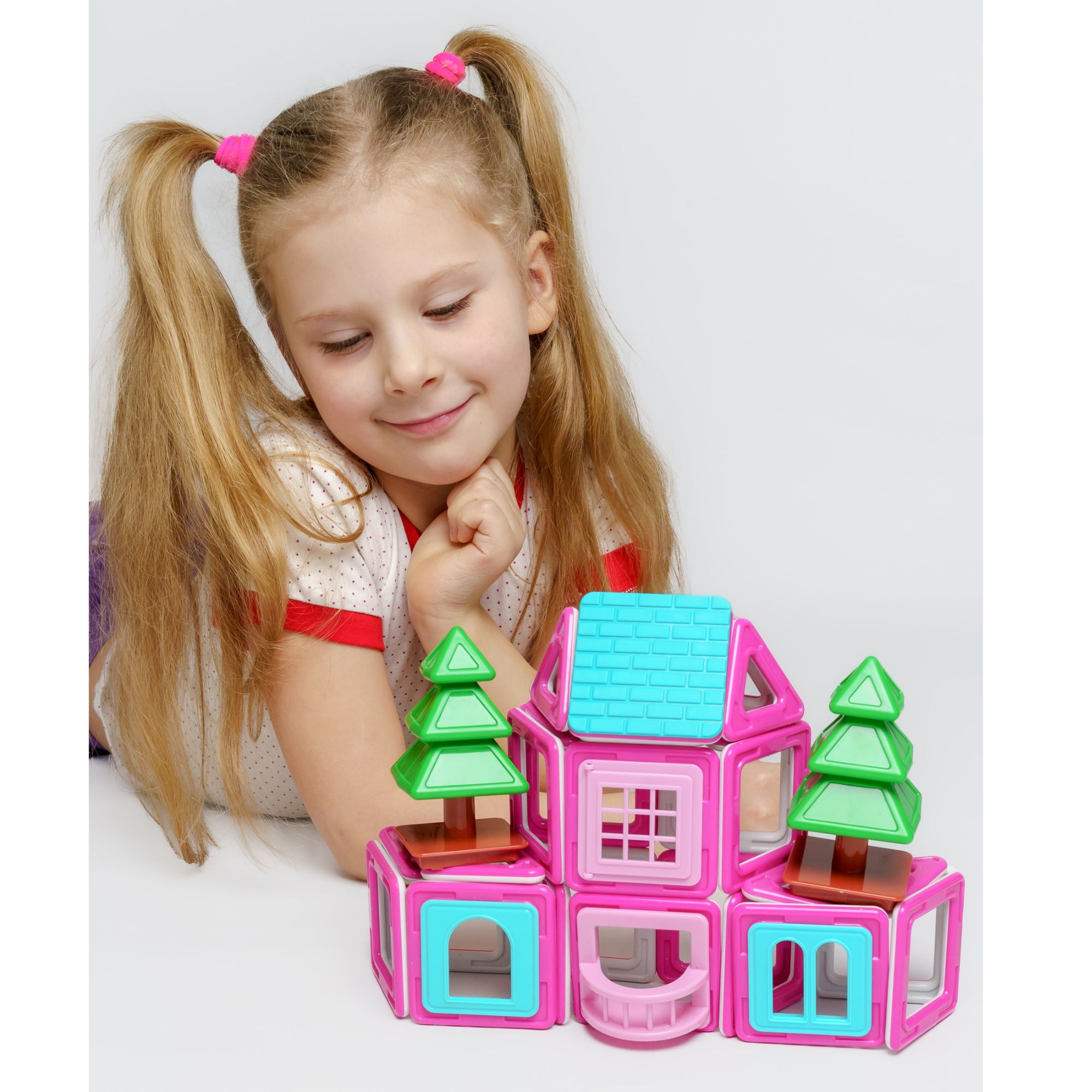 Конструктор Крибли Бу магнитный 42 дет. - фото 2