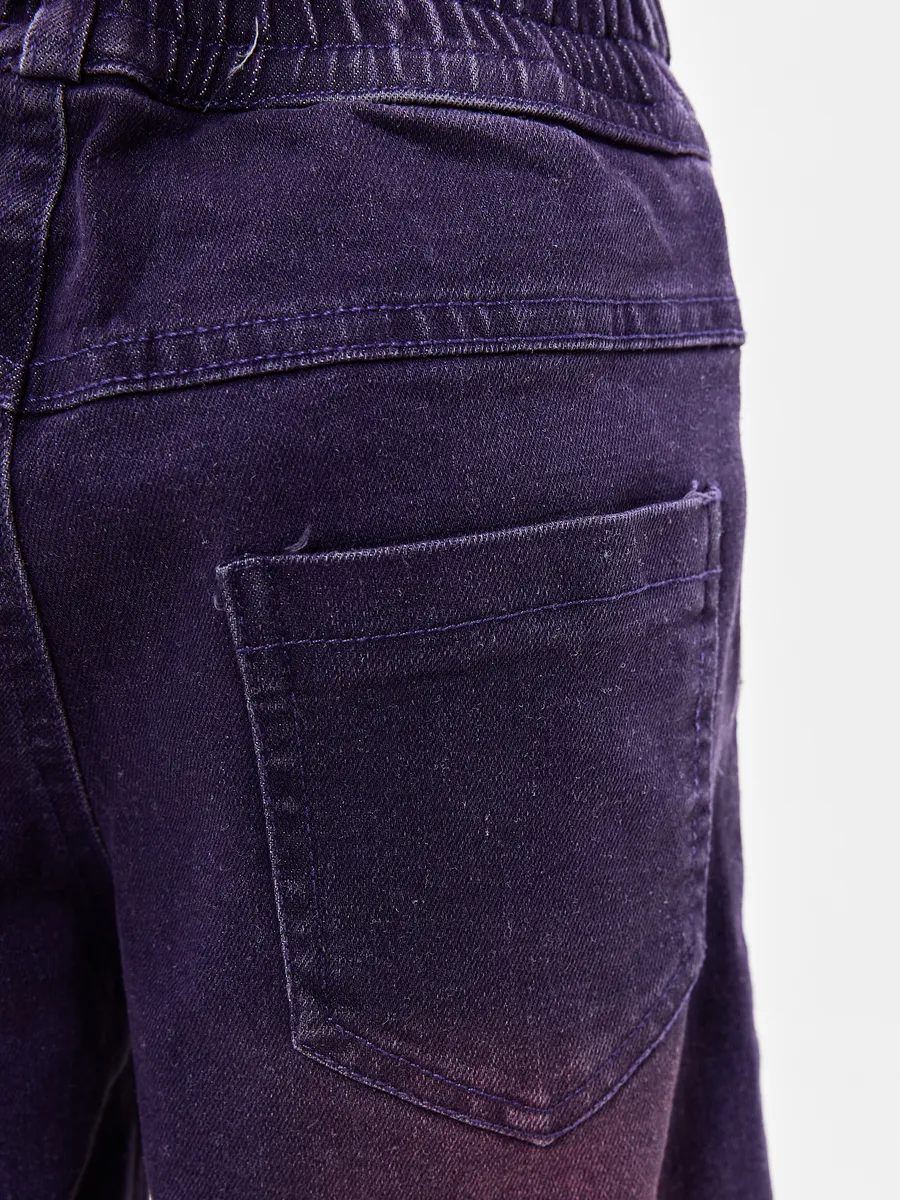 Джинсы RuStyle ДД-джинD6735-фиол - фото 13