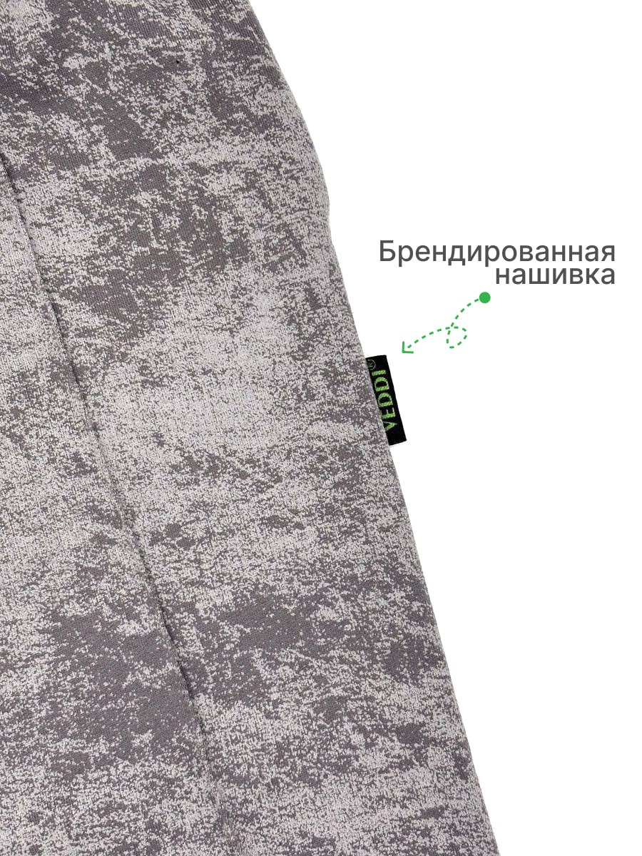 Спортивный костюм VEDDI 2080/6041фп-2024-9-12 графит/варёнка - фото 13