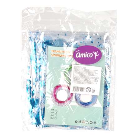 Круг для плавания Amico 60 см с блестками