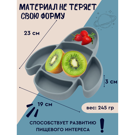 Тарелка PlayKid