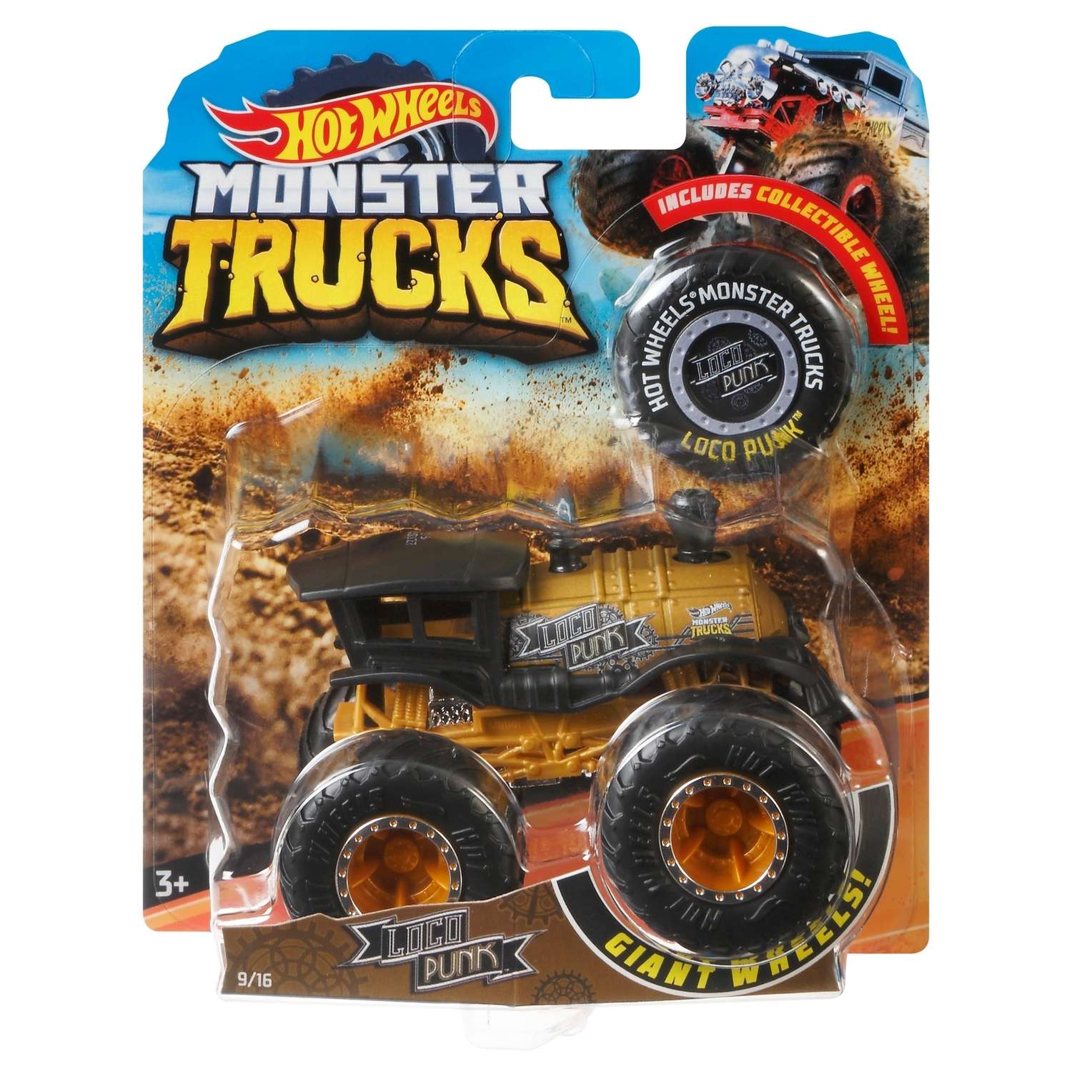 Автомобиль Hot Wheels Monster Trucks 1:64 в ассортименте FYJ44 - фото 26