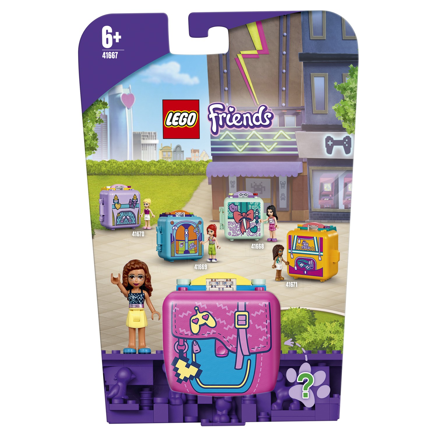 Конструктор LEGO Friends Кьюб Оливии для игр - фото 2