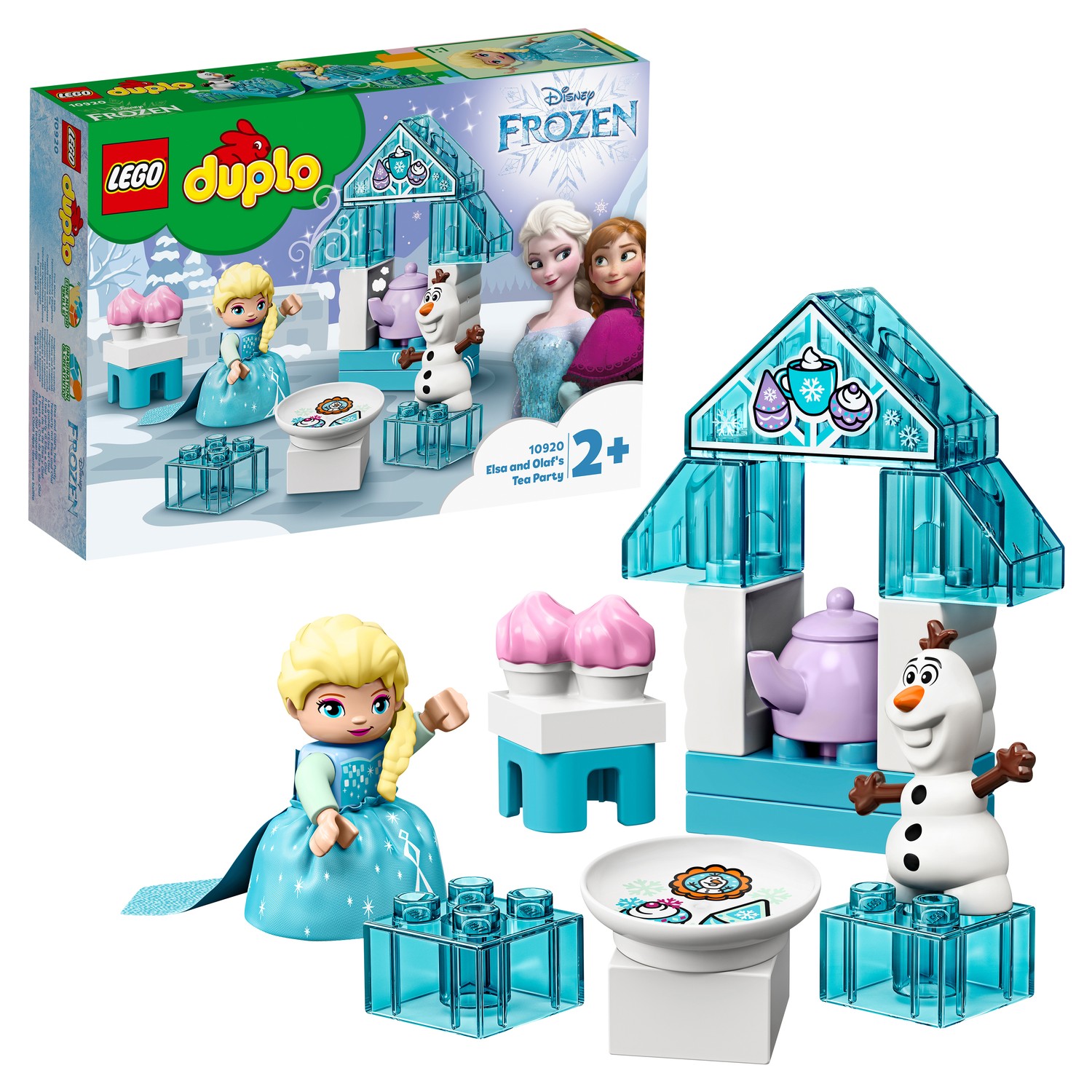 Конструктор LEGO DUPLO Чаепитие у Эльзы и Олафа - фото 1