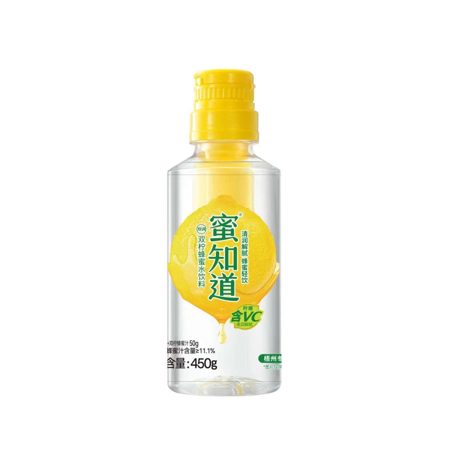 Напиток безалкогольный пастеризованный MIZHIDAO с медом лимоном и лаймом 0.45л - фото 1