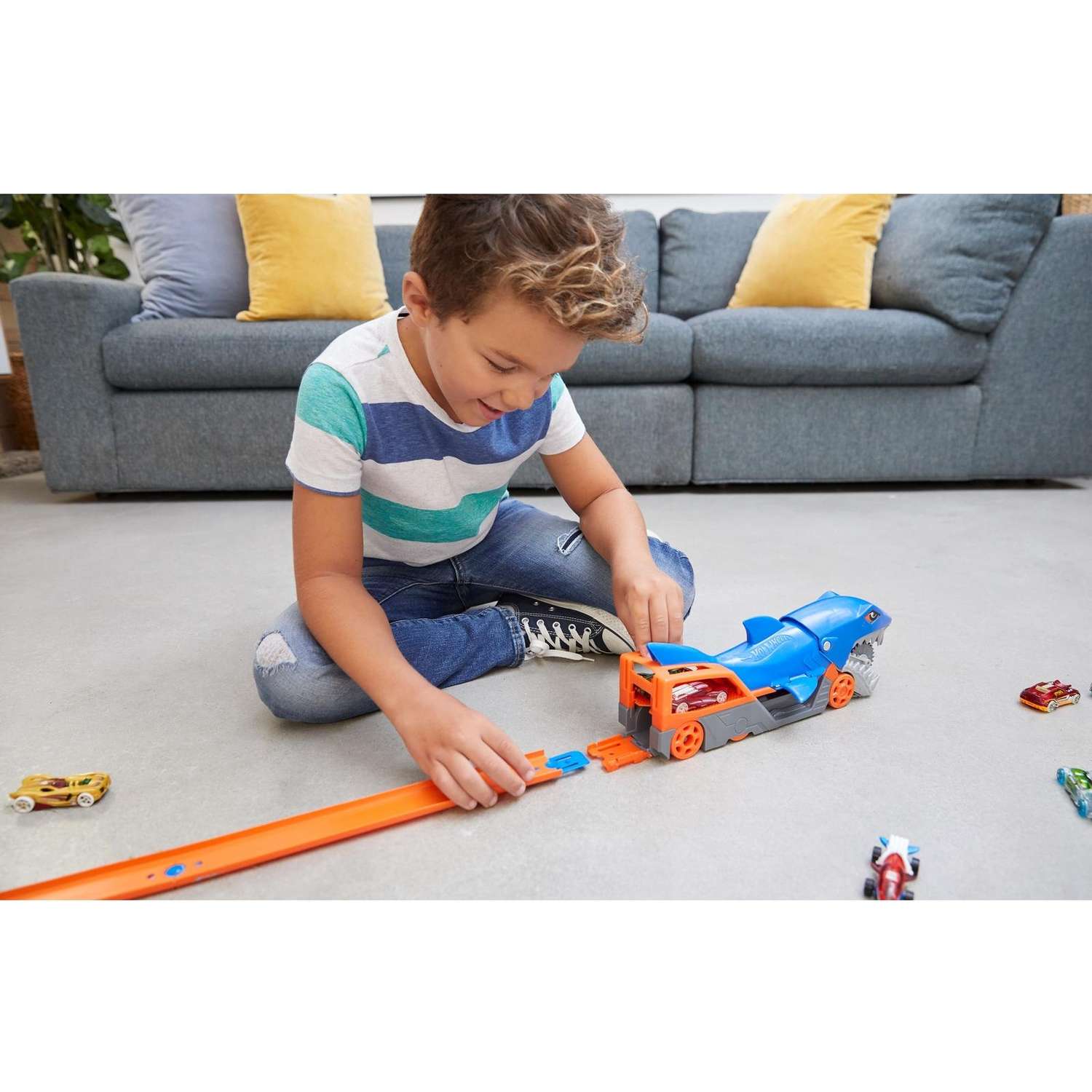 Игровой набор Hot Wheels Голодная акула 1:64 GVG36 - фото 23