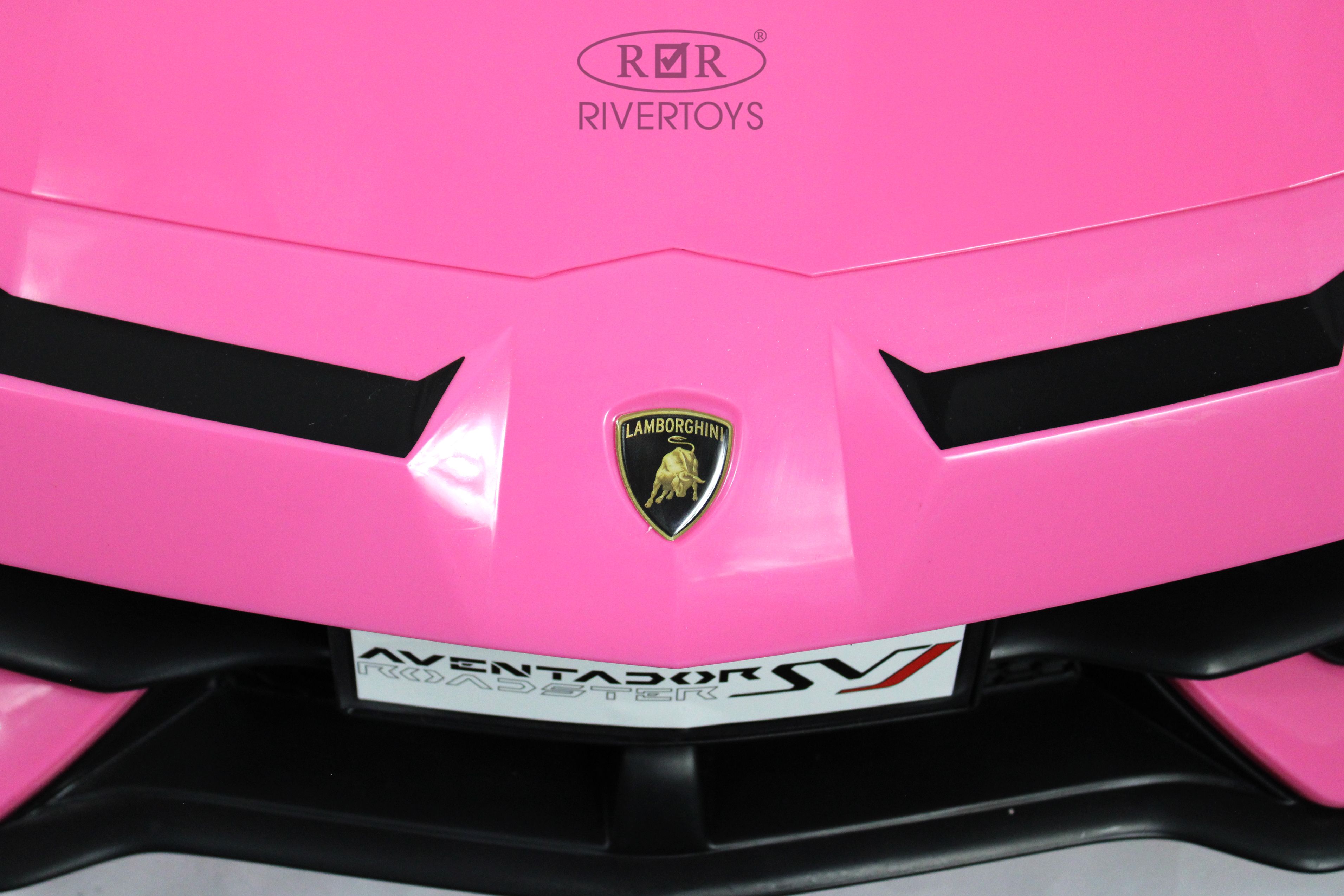 Электромобиль RIVERTOYS A111MP-PINK С пультом ДУ - фото 11