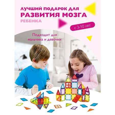 Конструктор ТЕХНО магнитный