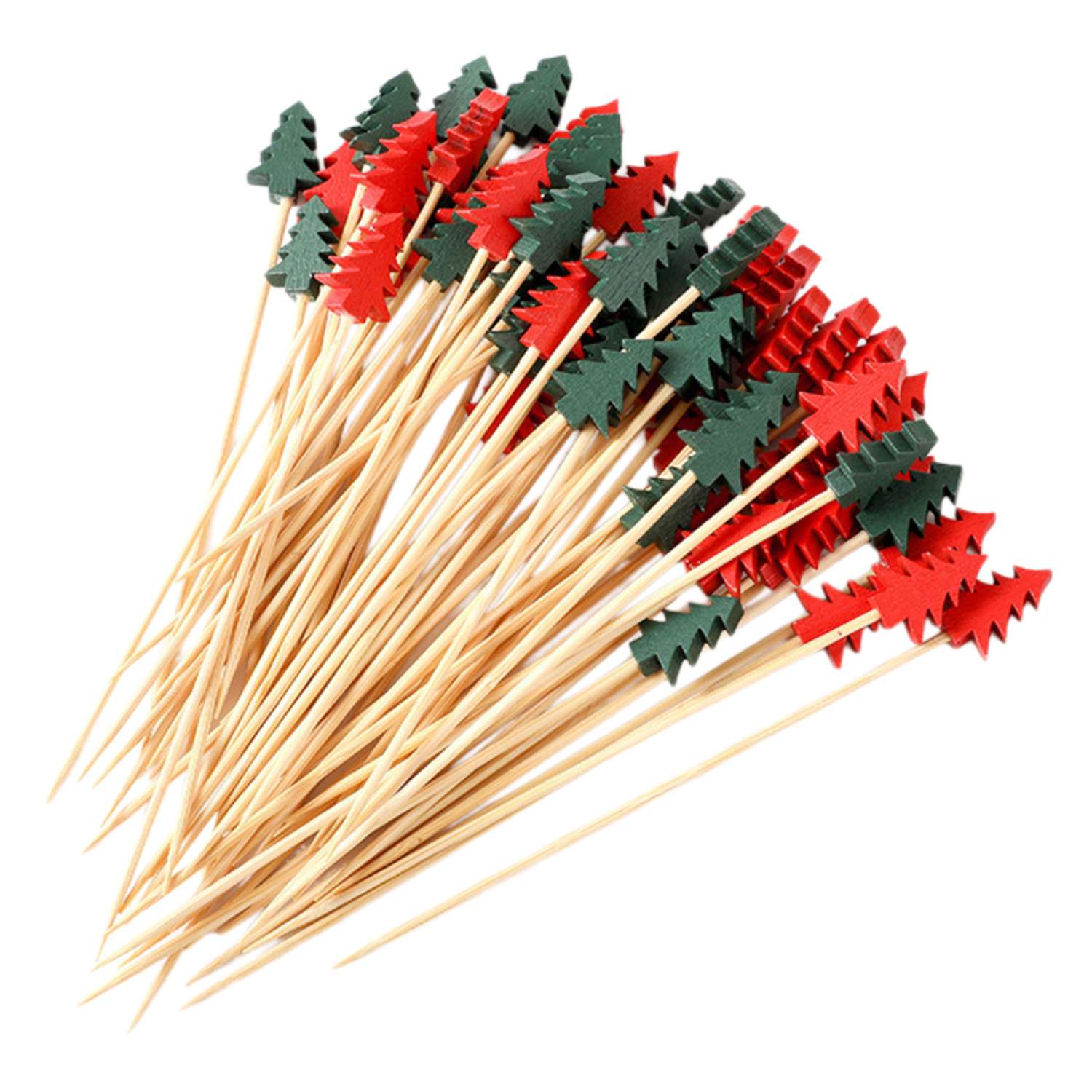 Шпажки ё Елочка 50шт - фото 1