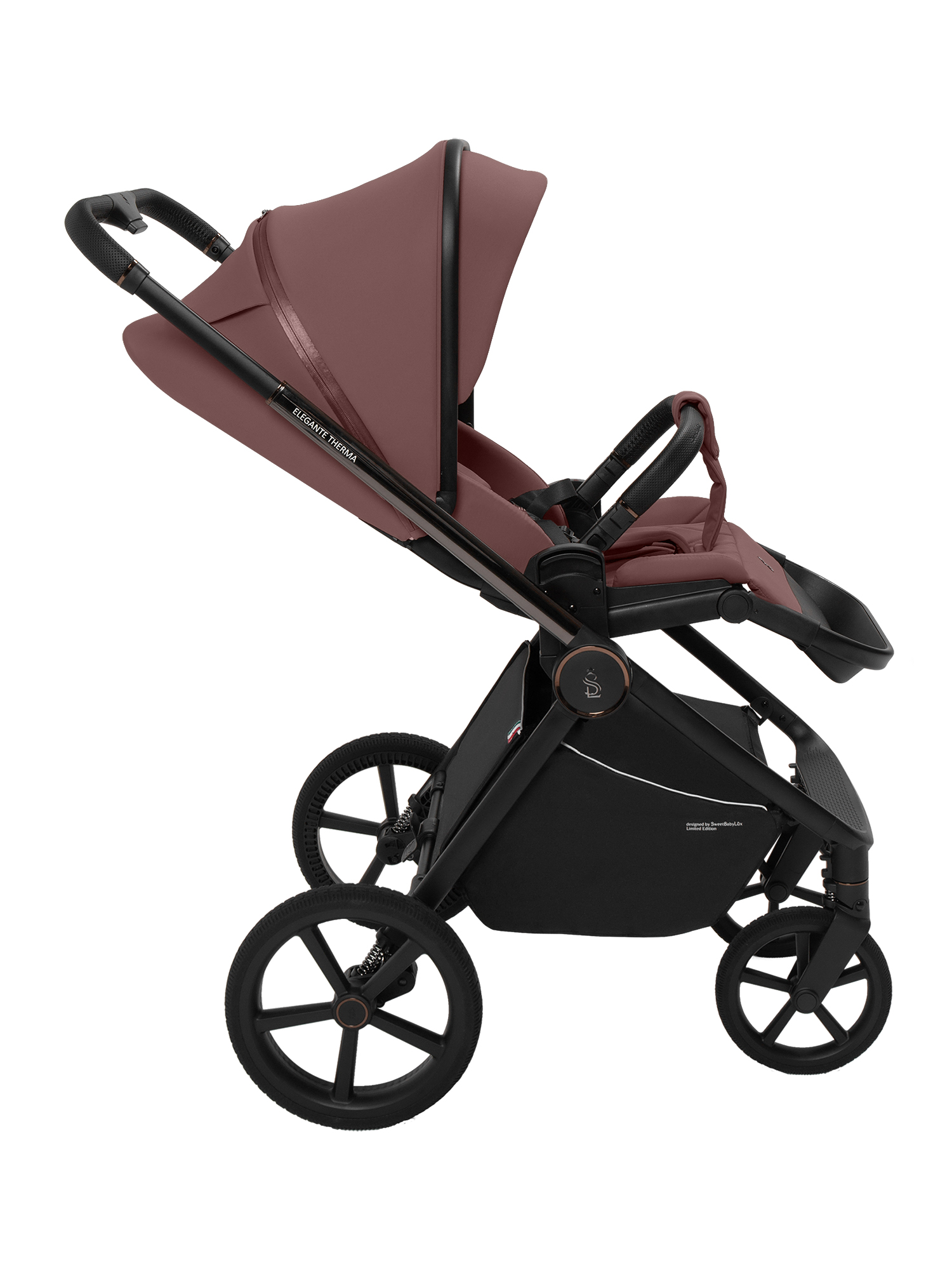 Коляска 3в1 Sweet Baby Elegante Therma Colore коричневый - фото 22