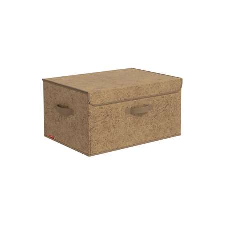 Короб стеллажный VALIANT с откидной стенкой с крышкой 50*35*25 cм