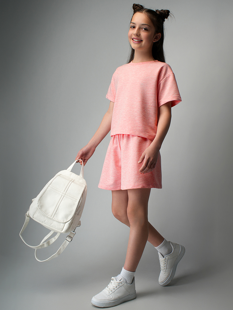 Костюм HappyFox HF2019DBLрозовыймеланж - фото 2