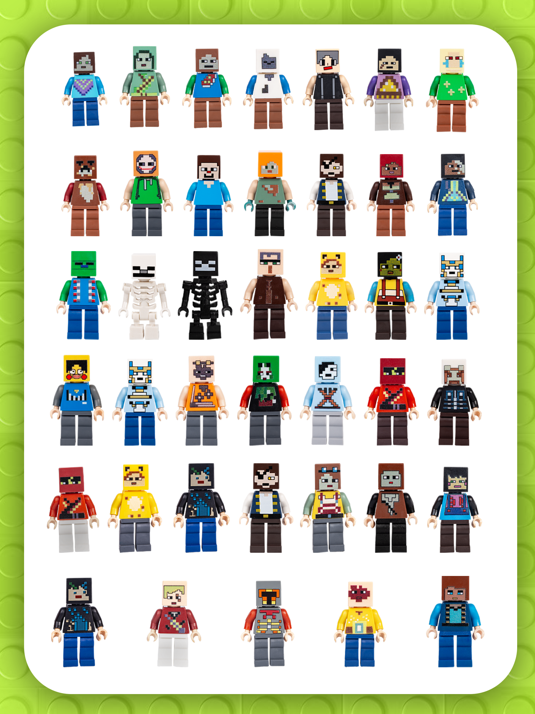 Фигурка BAZUMI лего майнкрафт 40 шт набор MAX - фото 5