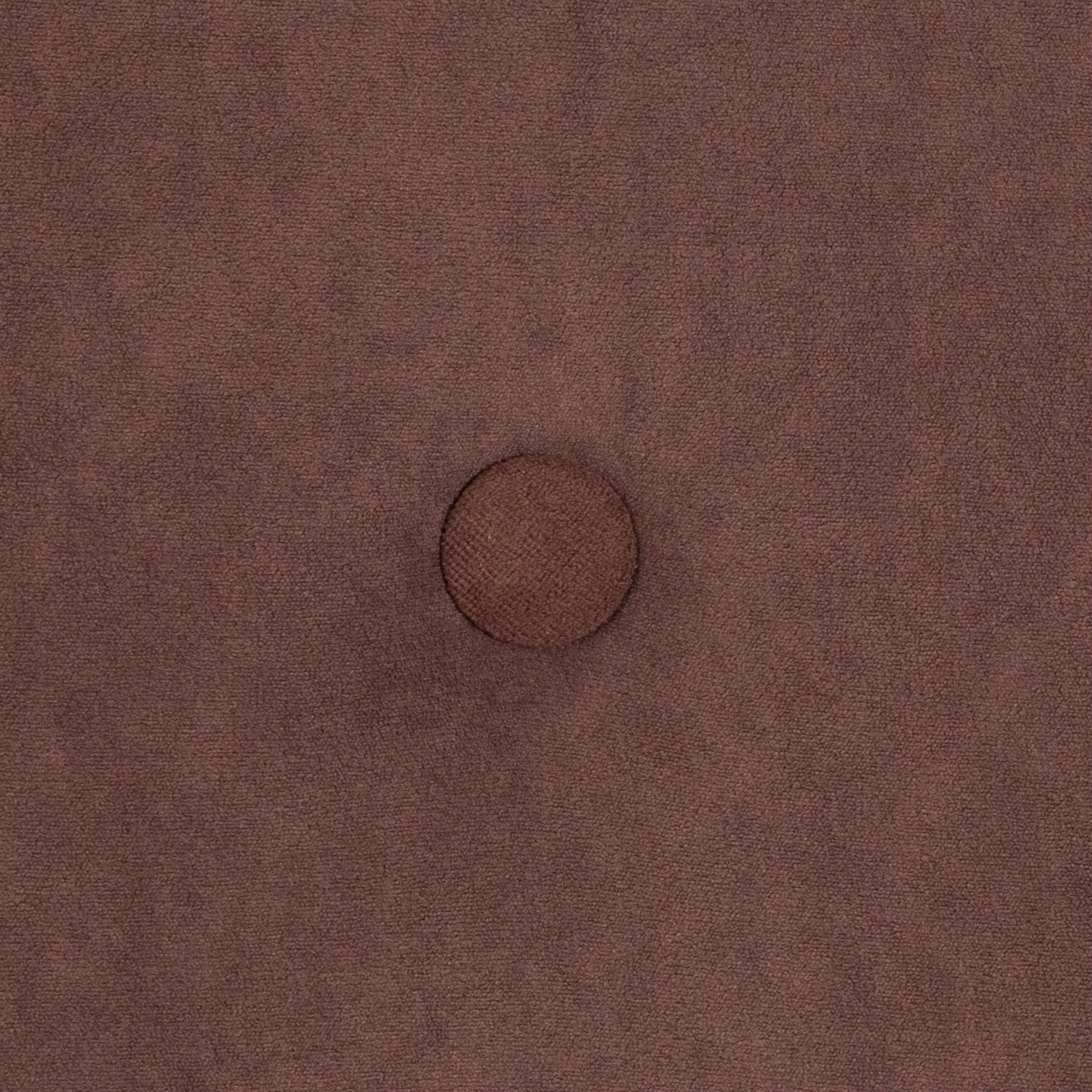 Компьютерное кресло TETCHAIR флок коричневый - фото 14