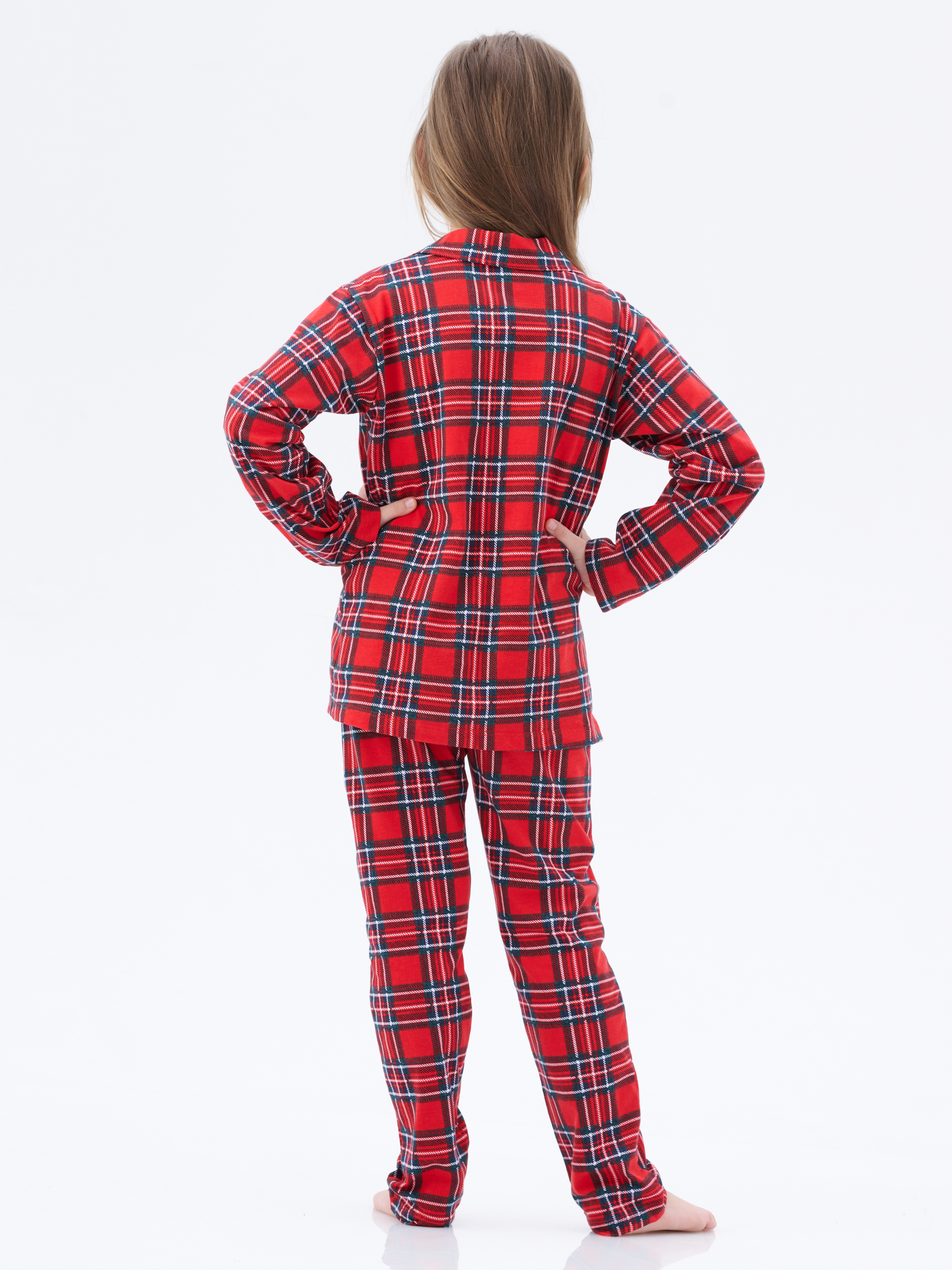 Пижама КрутышОк К-023 красный, синий - фото 7