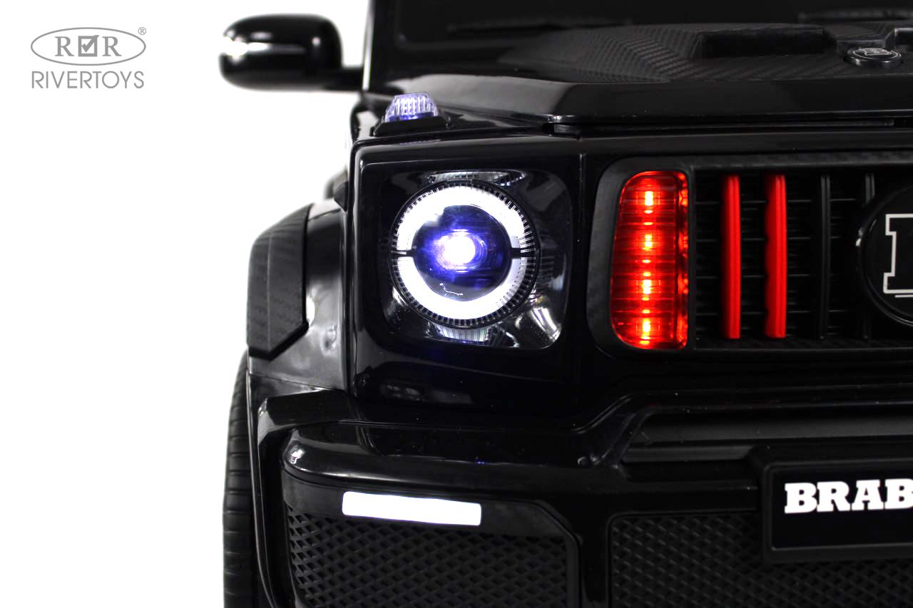 Электромобиль RIVERTOYS Mercedes Z999ZZ-BLACK С пультом ДУ - фото 13