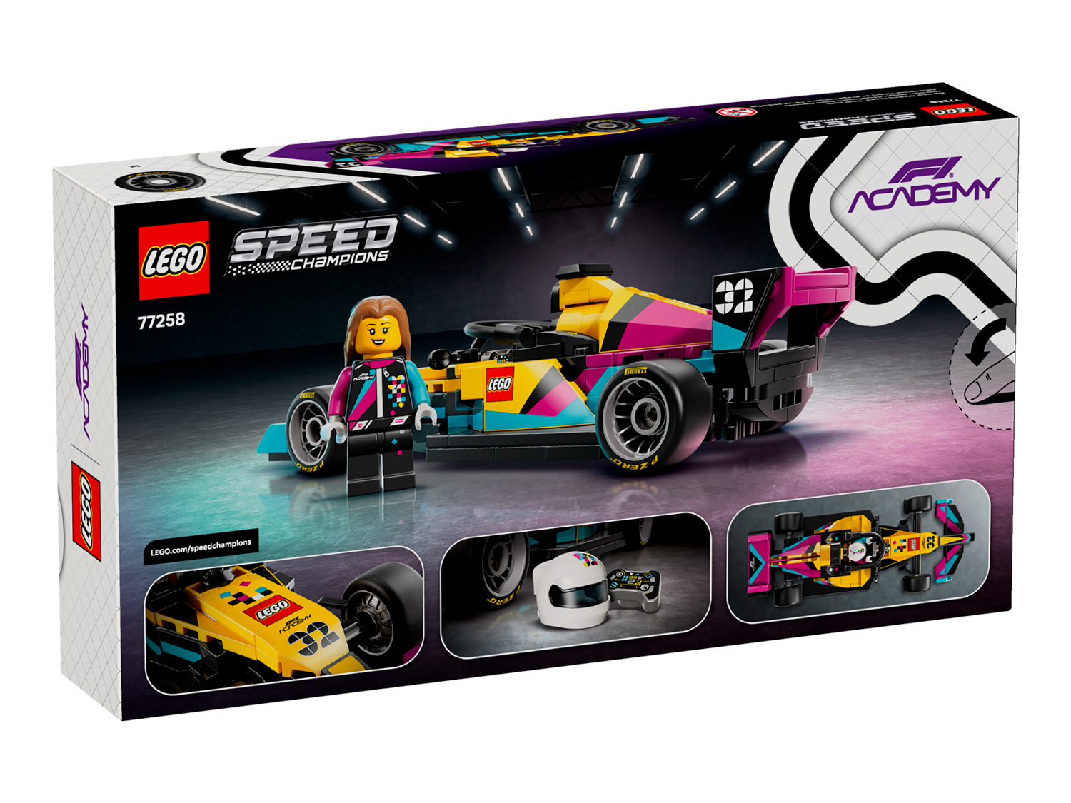 Конструктор LEGO Speed Champions гоночный боллид 201 дет. - фото 7