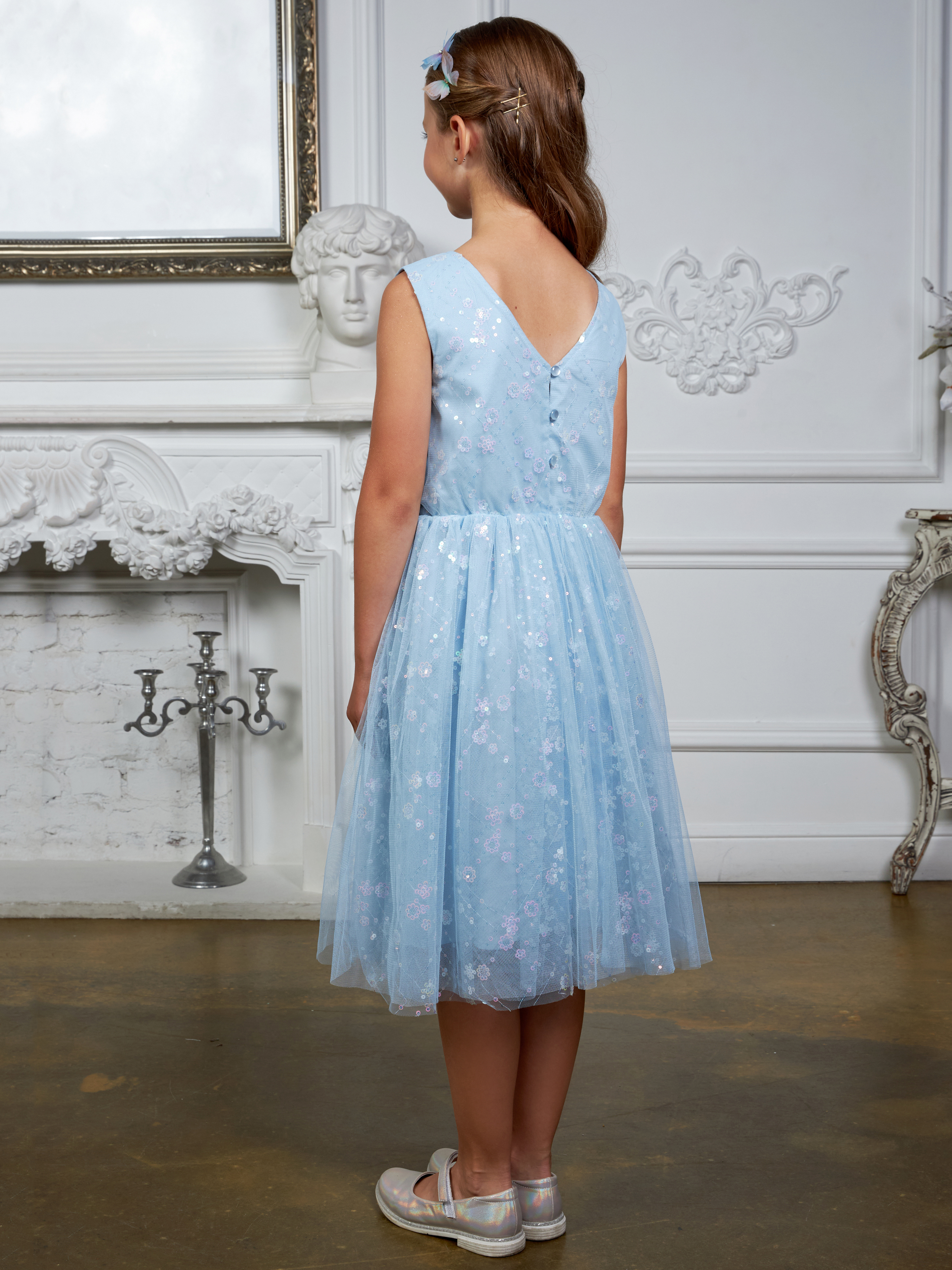 Платье ME WE JG225-W601-200_Голубой - фото 2