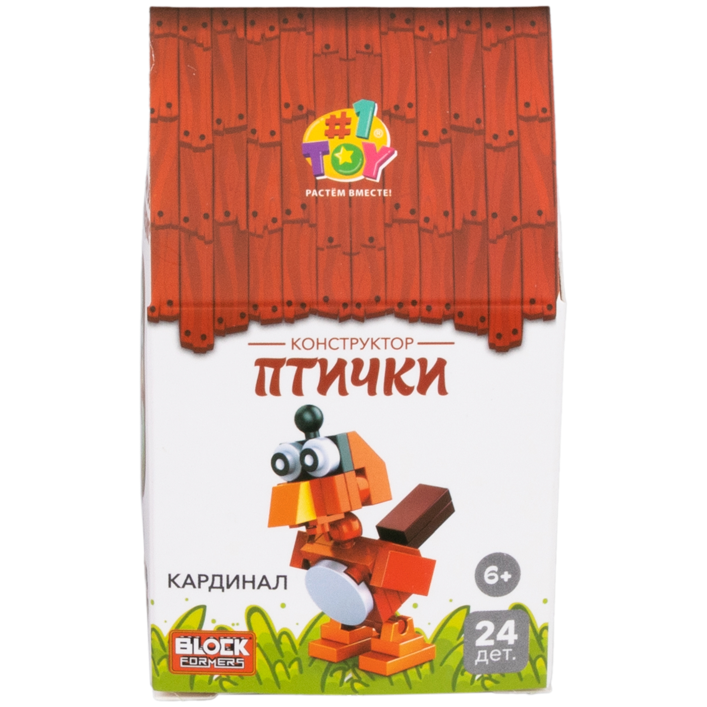 Конструктор Blockformers Птички набор 6 шт. из мини-блоков - фото 19