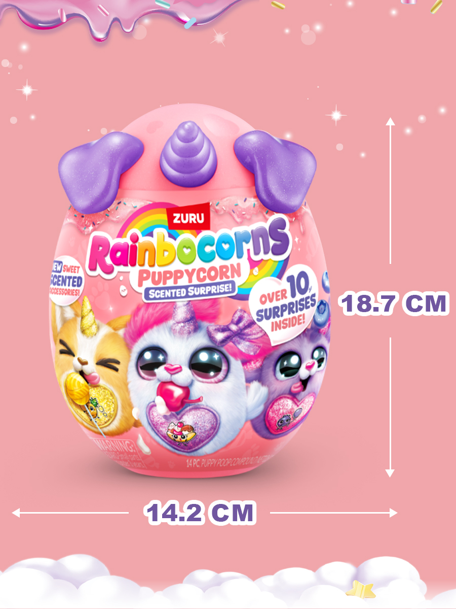 Фигурка Zuru Rainbocorns Puppycorn в ассортименте - фото 3