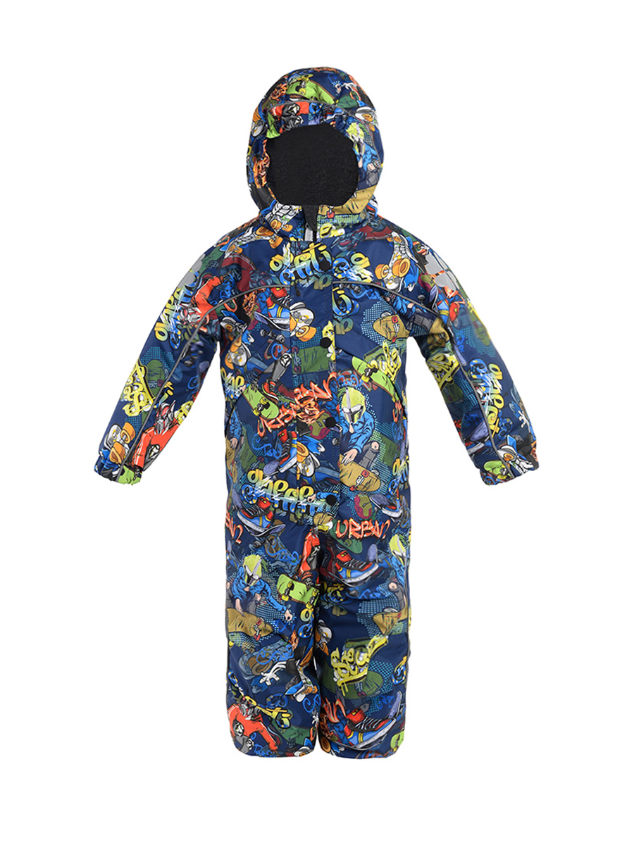 Комбинезон Stylish AMADEO AKK-103-синий - фото 1