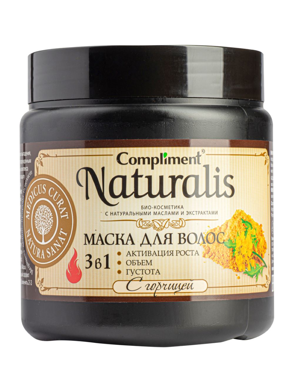 Маска COMPLIMENT 3в1 с горчицей - фото 1
