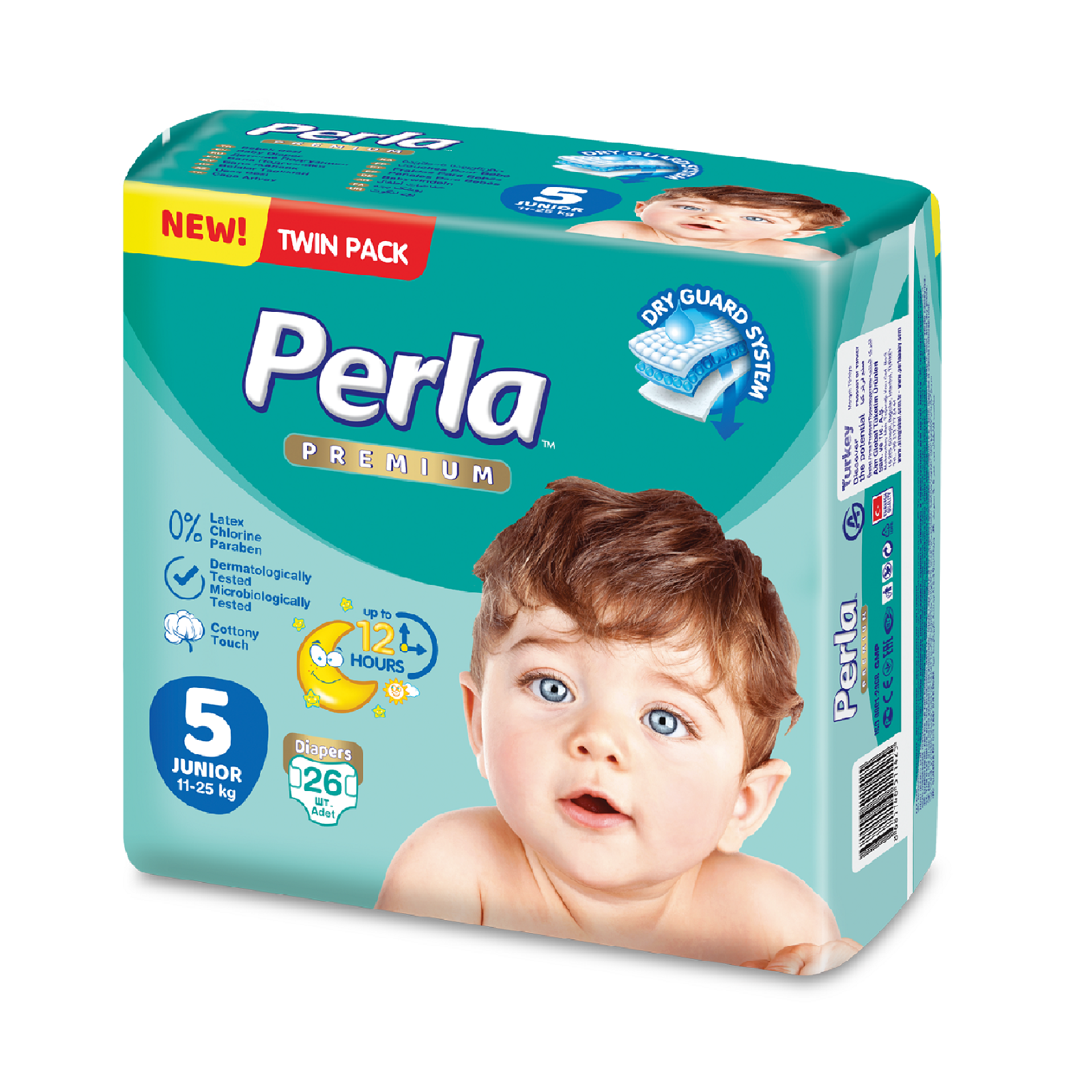 Подгузники Perla 5 26 шт. - фото 1