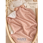Одеяло Daisy Сердечки мокко 75 x 90 см