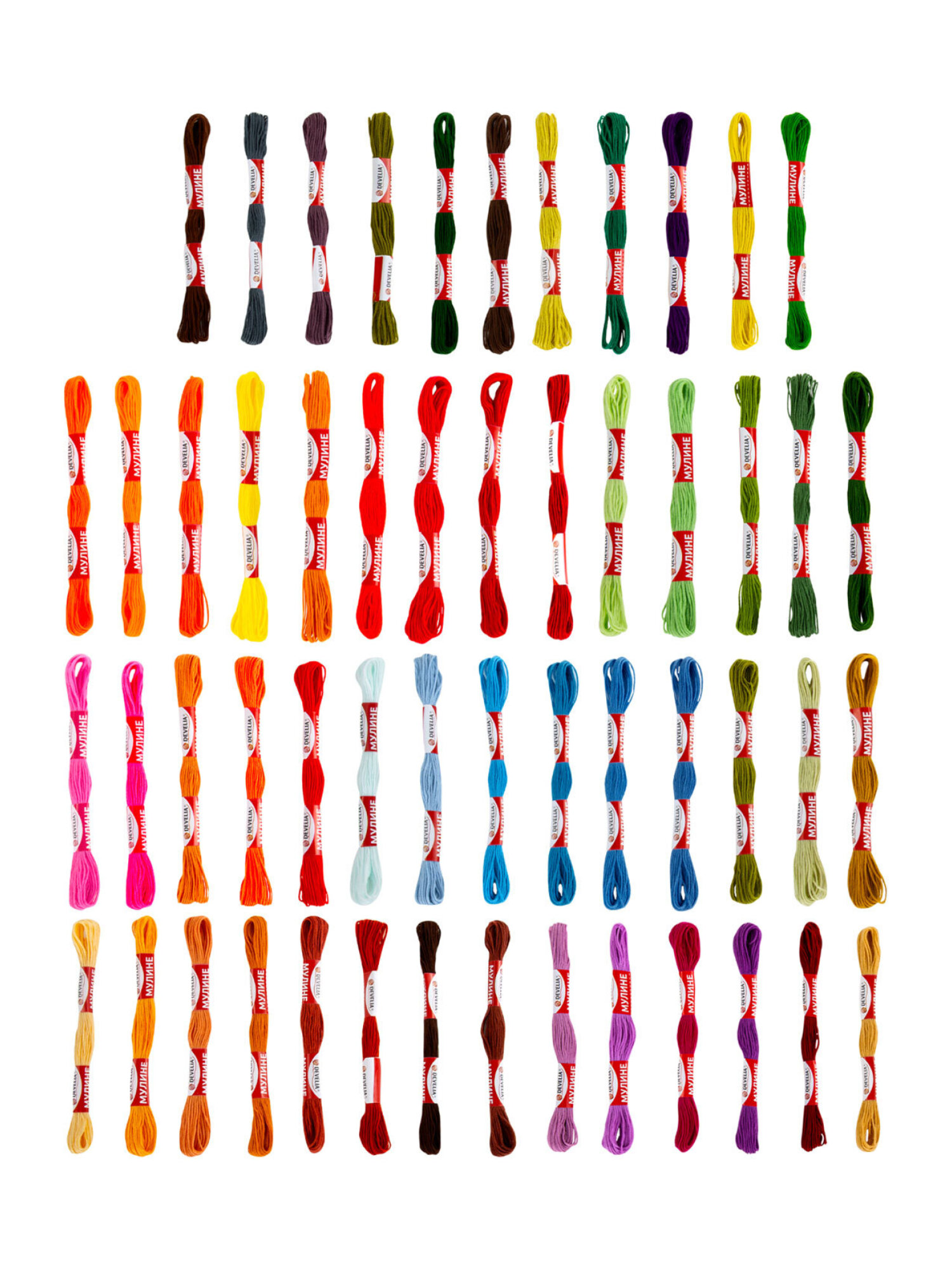 Набор для творчества Develia вышивание 100 цветов - фото 6