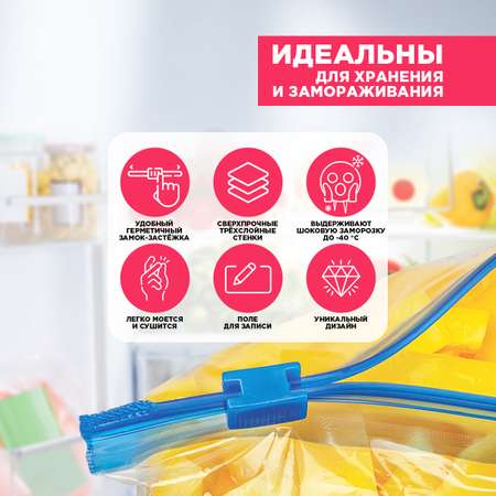 Пакеты мешочки для хранения Paterra 109-003
