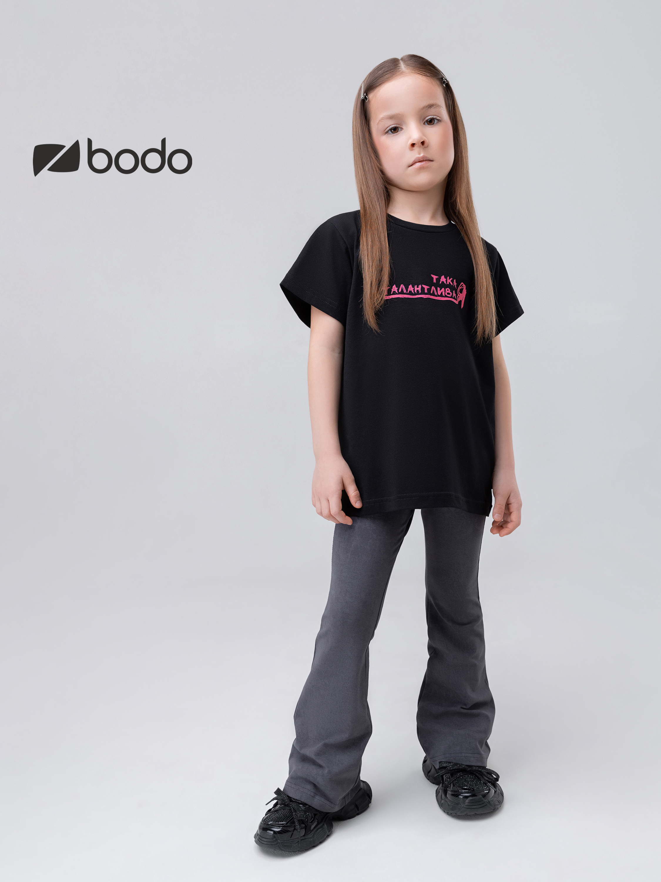 Брюки Bodo 6-632MU_серый - фото 2
