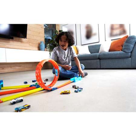 Трек Hot Wheels Конструктор трасс с пусковой установкой