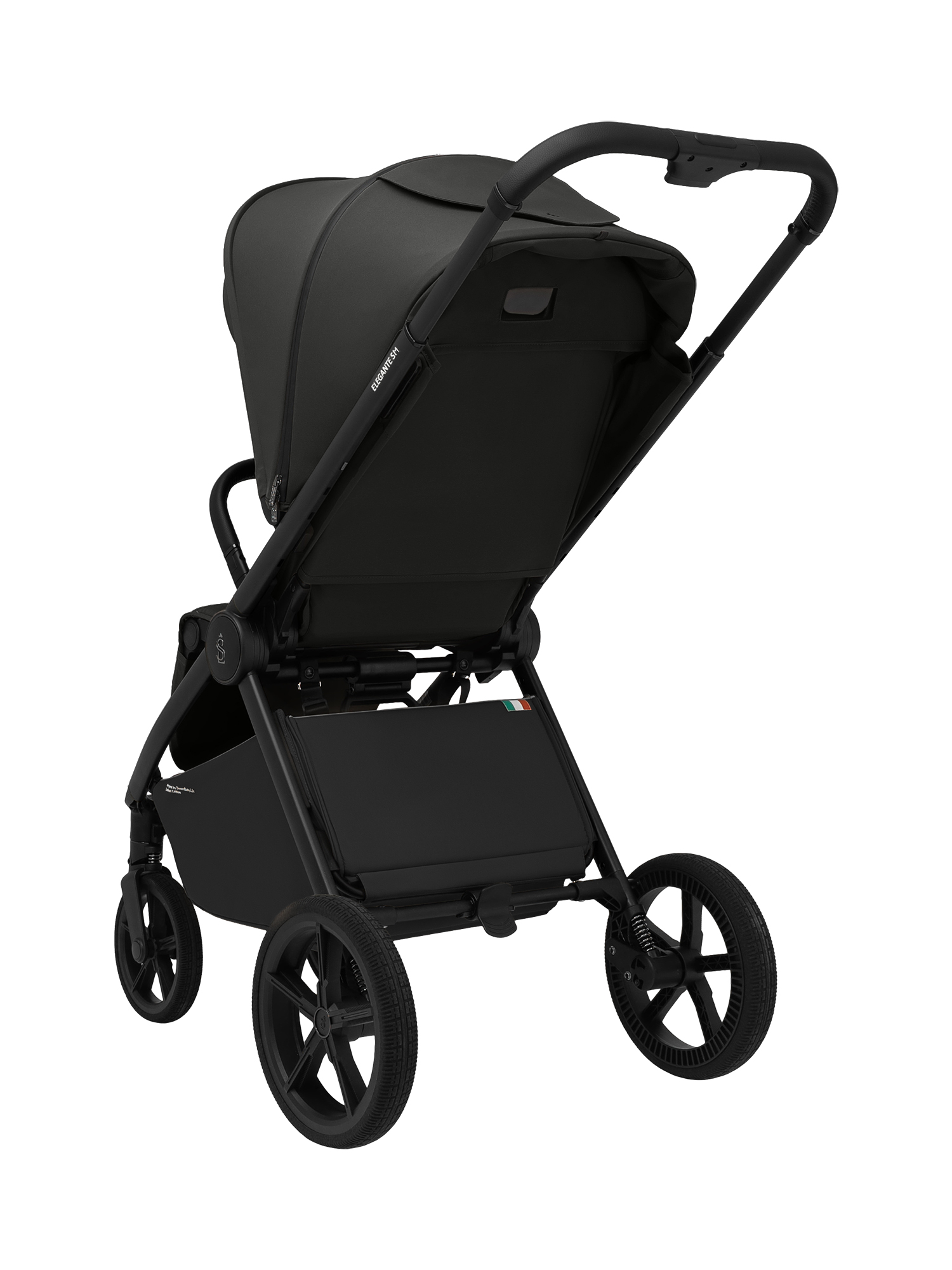 Коляска прогулочная Sweet Baby Elegante SM Black черный - фото 18