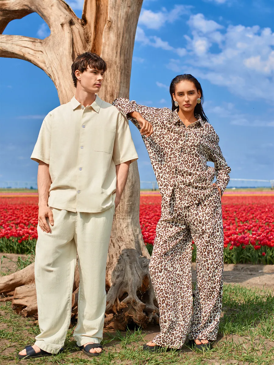 Брюки Mark Formelle (Марк Формэль) 182511/крупный леопард - фото 12