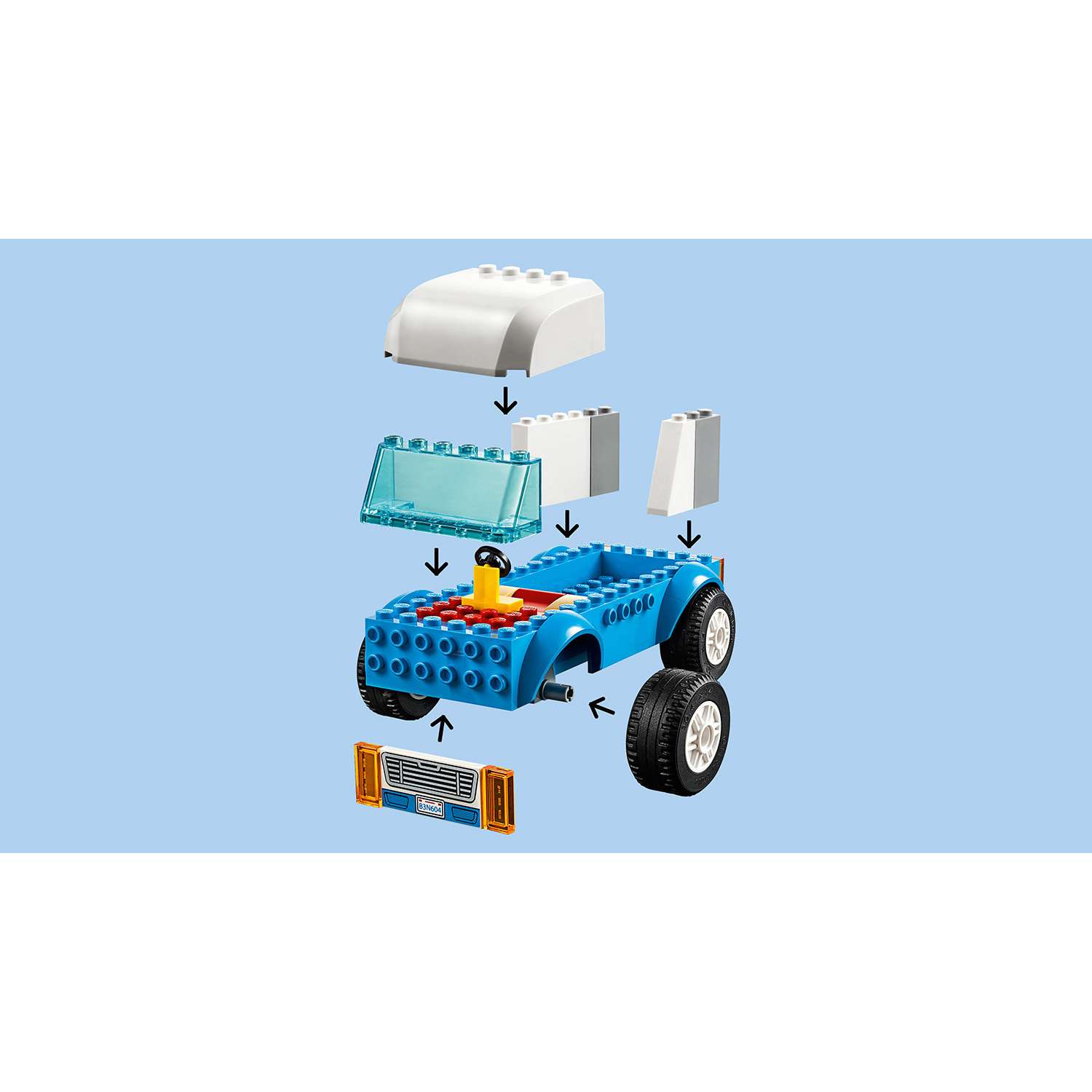 Конструктор LEGO 4+ История игрушек блочный - фото 10