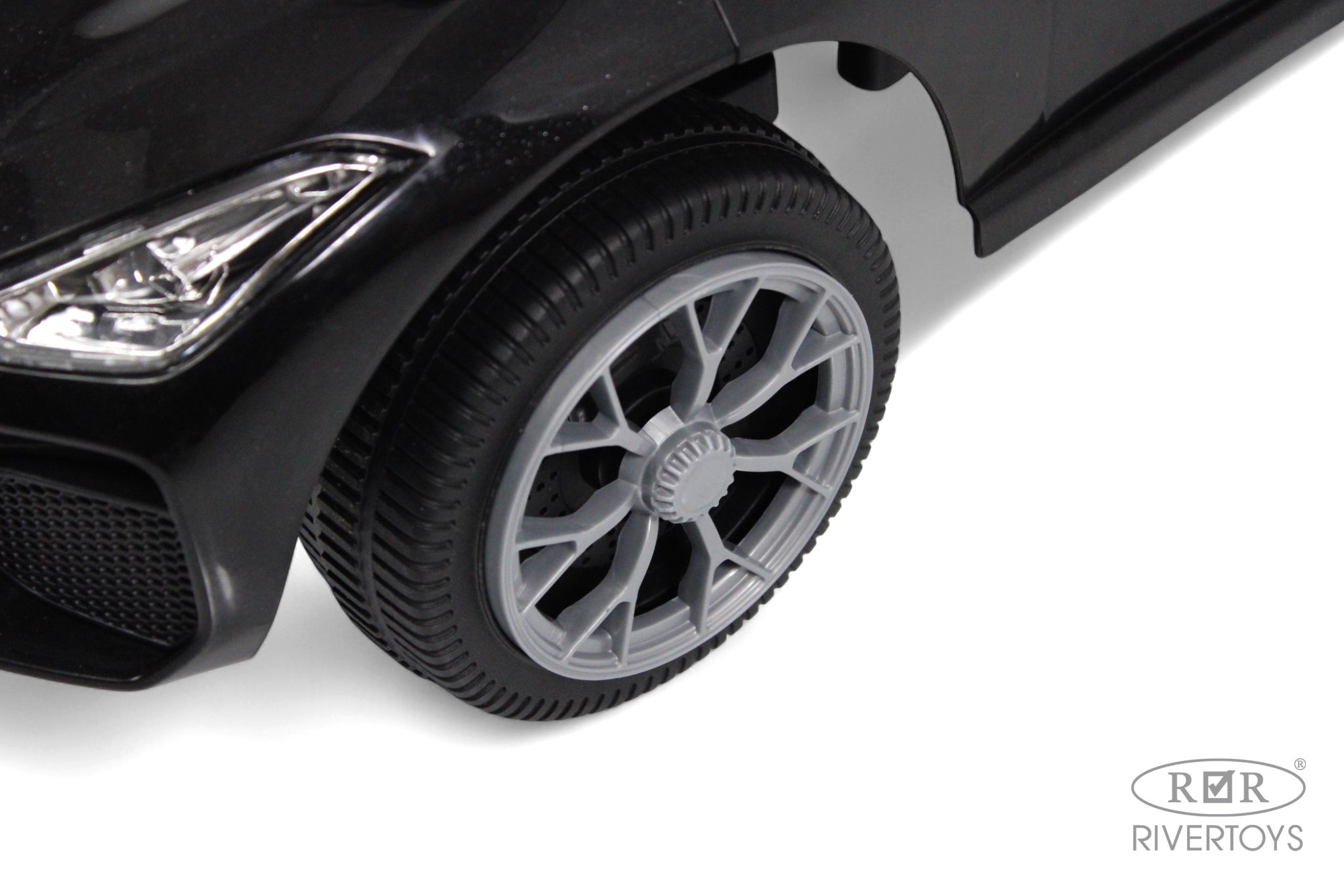 Каталка RIVERTOYS Z004ZZ-B-BLACK черный - фото 9