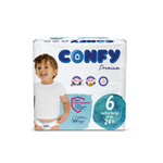 Подгузники CONFY Premium 6 24 шт.