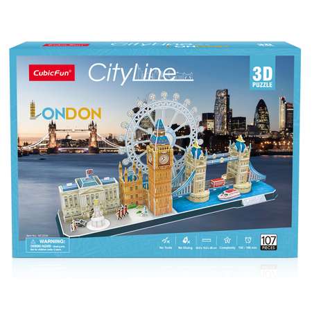 Пазл CubicFun CityLine 3D