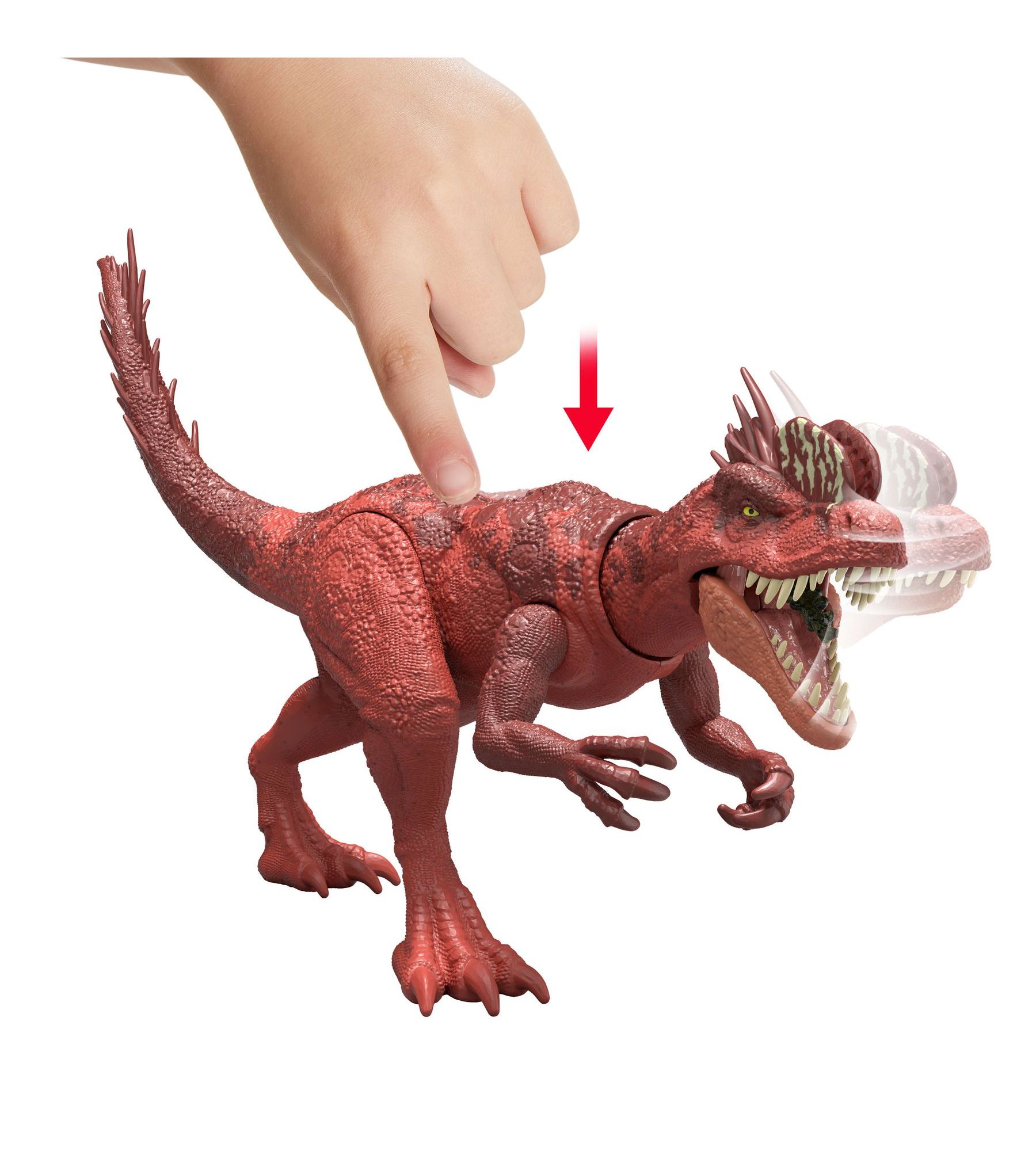 Фигурка Jurassic World Dilop - фото 4