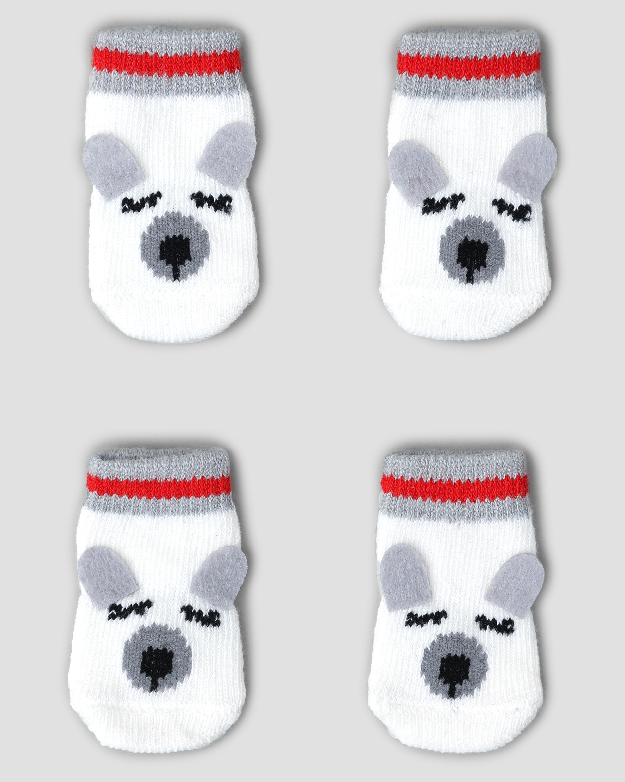 Носочки для собак и кошек Зоозавр 4 шт - фото 5