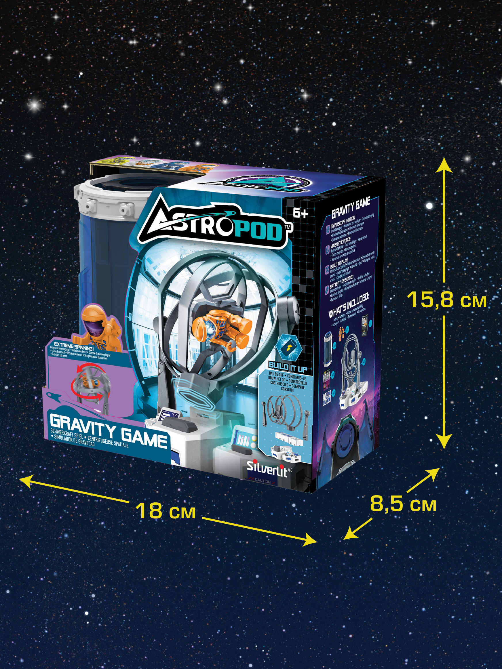 Конструктор Astropod Миссия Гравитация 8 дет. - фото 7