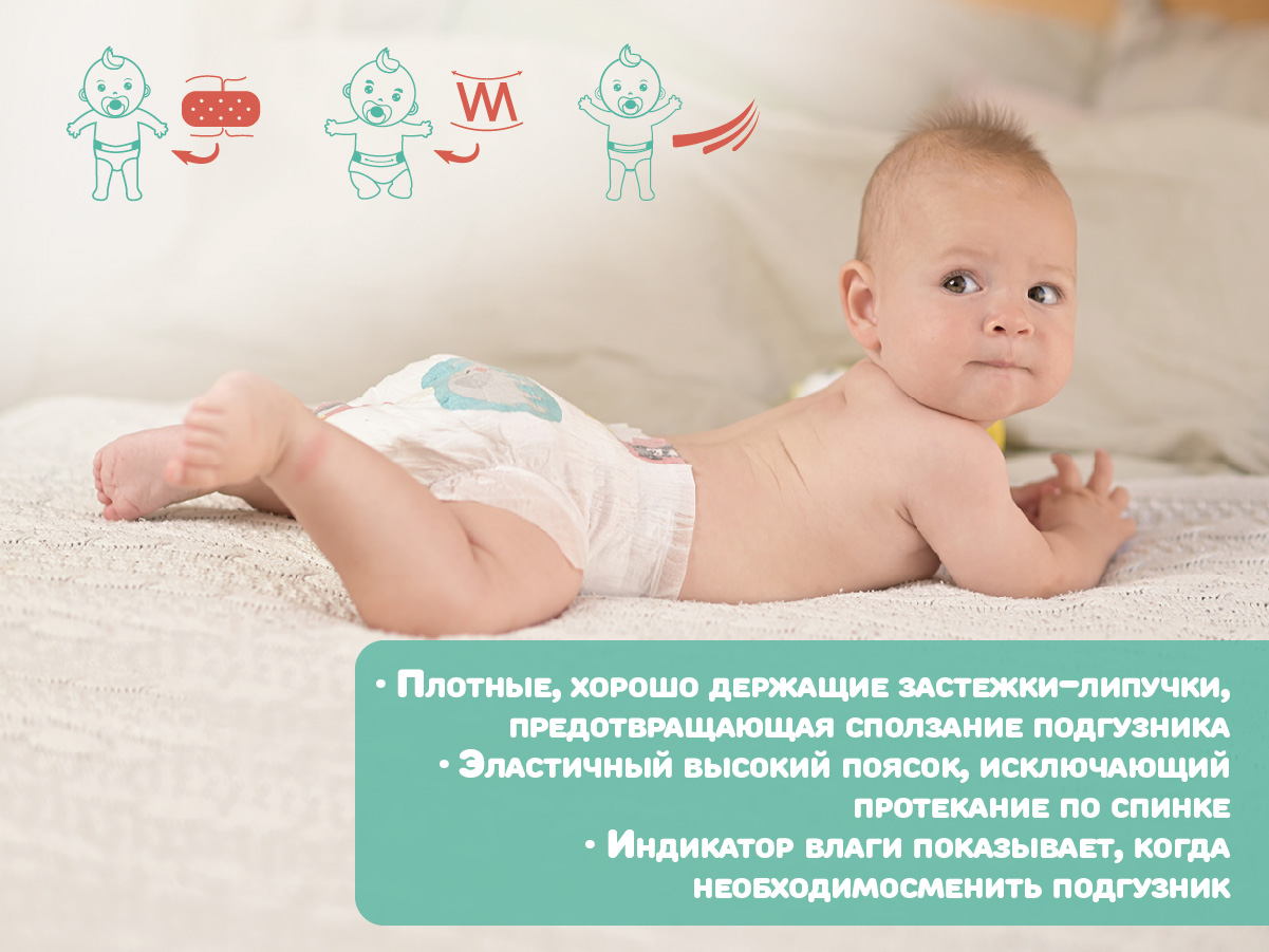 Трусики INOCHIBABY S 84 шт. - фото 3