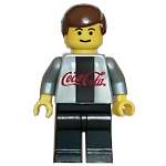 Фигурка LEGO Soccer Player Coca-Cola