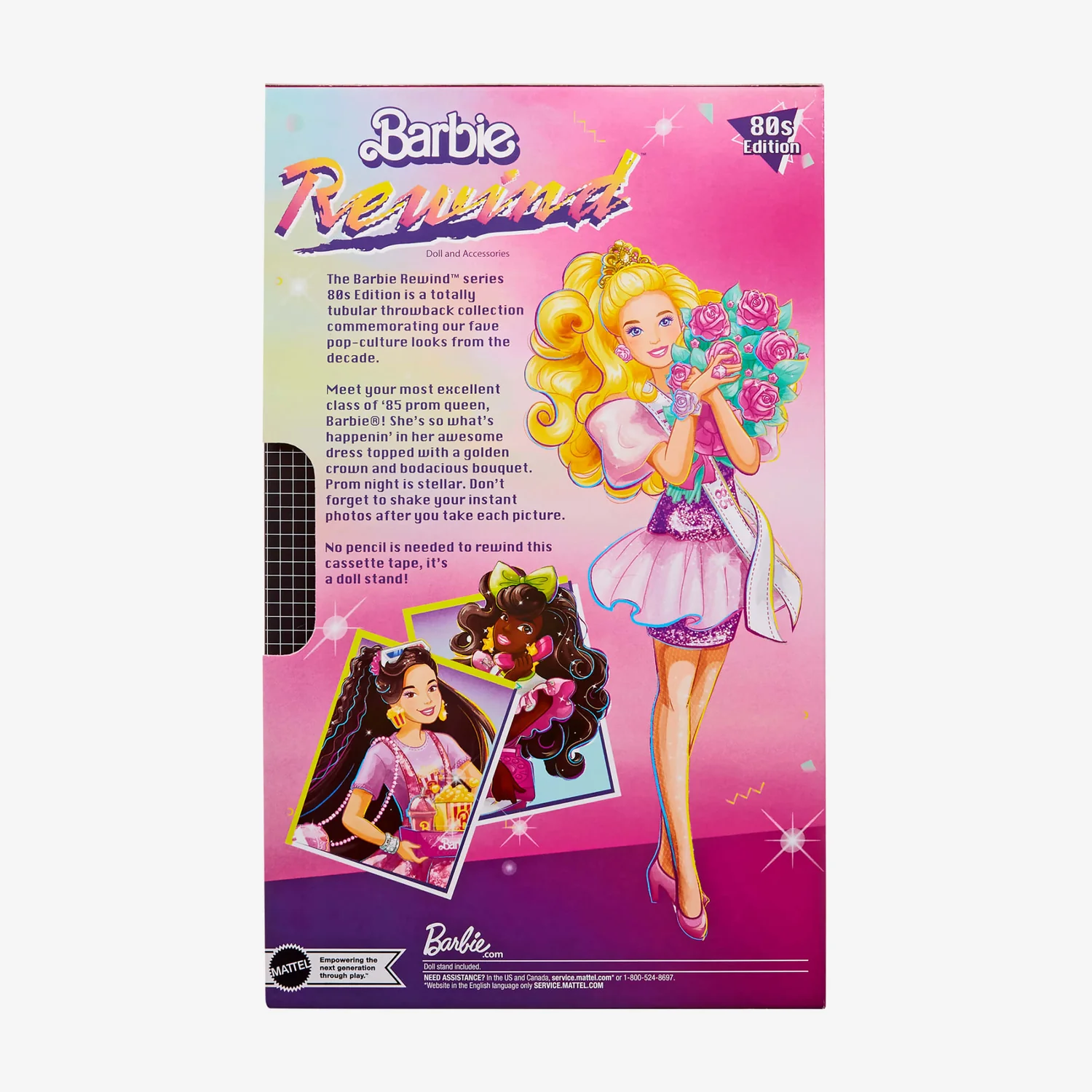 Кукла модельная Barbie Выпускной вечер в стиле 80-х HJX20 - фото 10