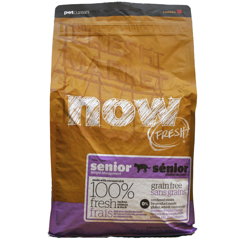 Корм сухой для кошек Now Fresh 1.81кг беззерновой с индейкой уткой и овощами для контроля веса - фото 1