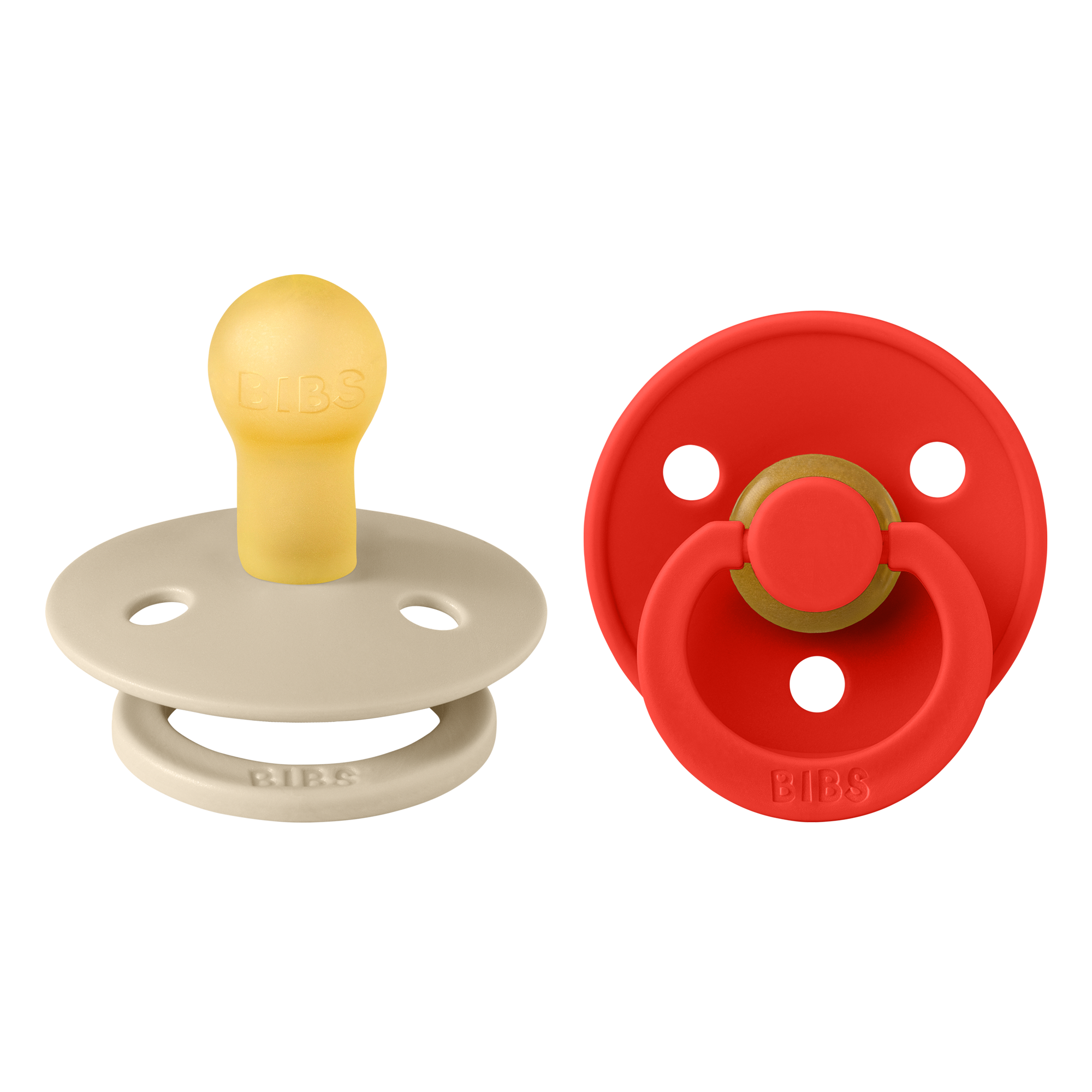 Набор BIBS латекс классическая от 0 мес. 2 шт. - фото 1