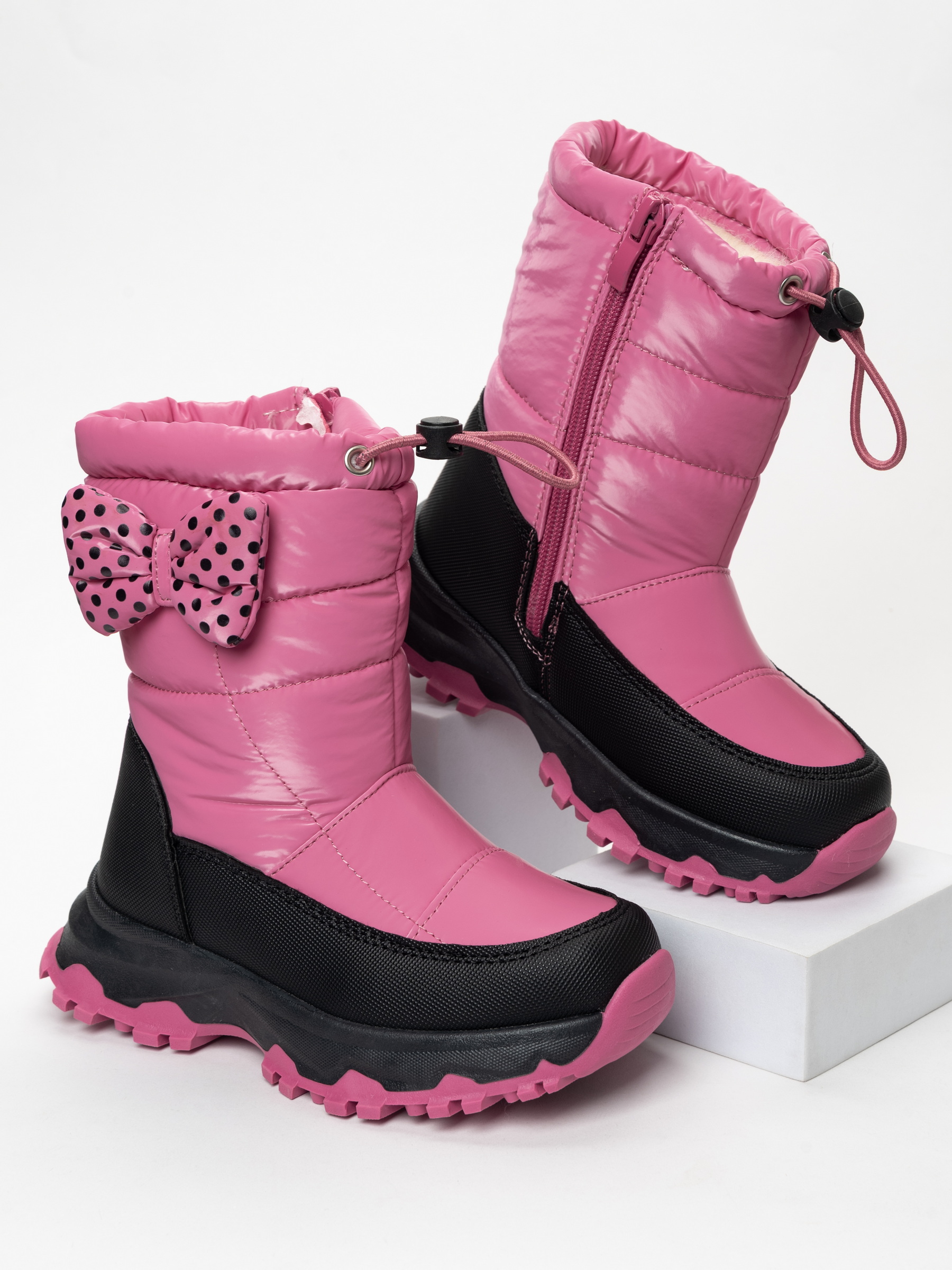 Дутики TikkaGo 5A20_2626_fuxia-black - фото 3