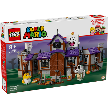 Конструктор LEGO Super Mario Особняк короля Бу блочный