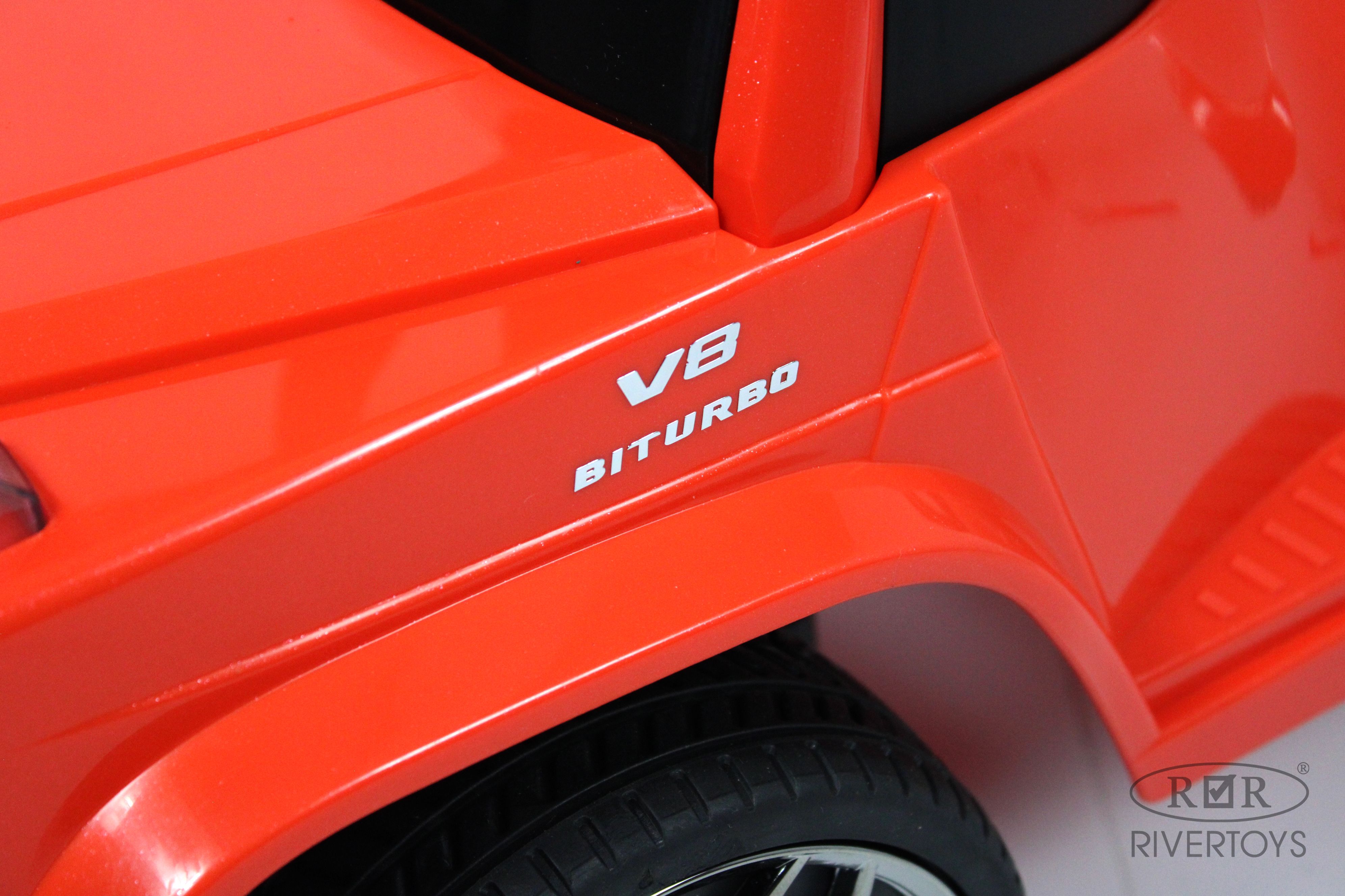 Каталка RIVERTOYS Mercedes-Benz G63 Red Diamond красный - фото 10