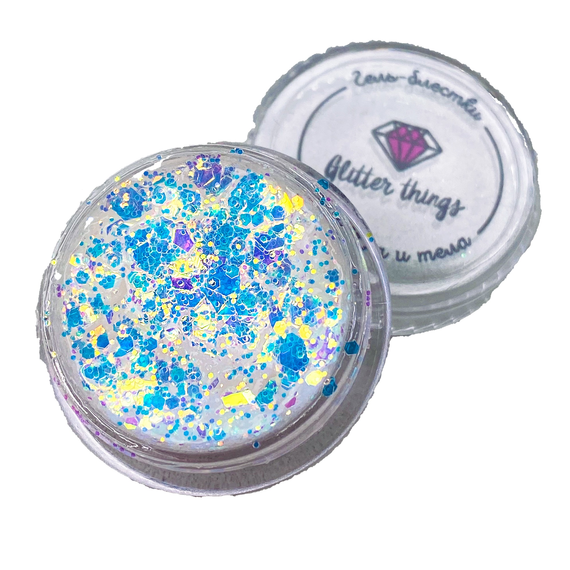 Глиттер-гель Glitter Things для макияжа лица и тела Магия феи 5 мл - фото 3